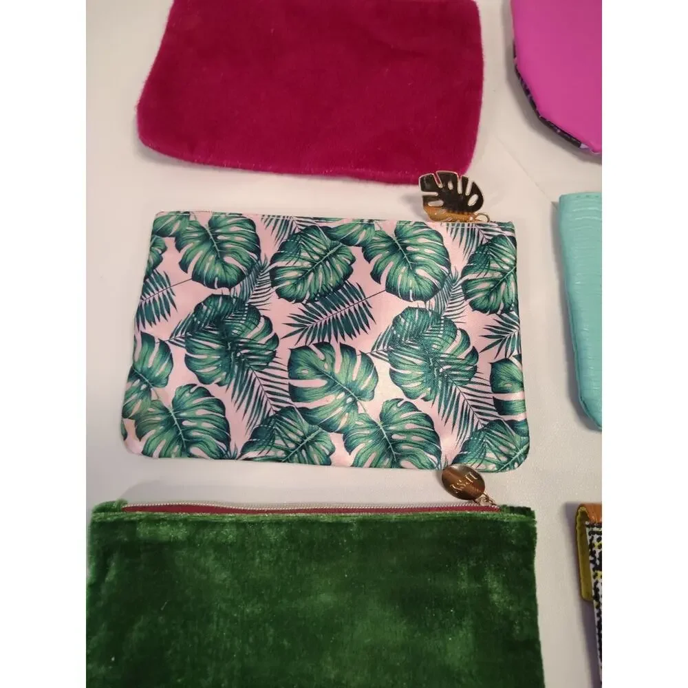 Ipsy Cosmetic Bags Variety Lot of 6 Travel Organization Makeup